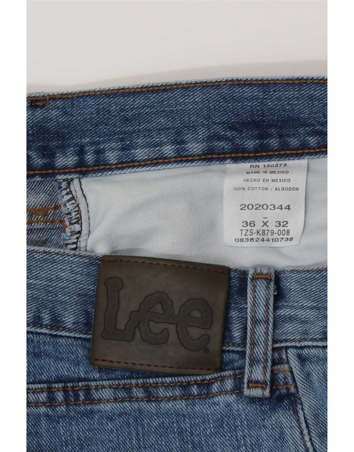 Vaqueros rectos Lee para hombre W36 L32 Algodón azul