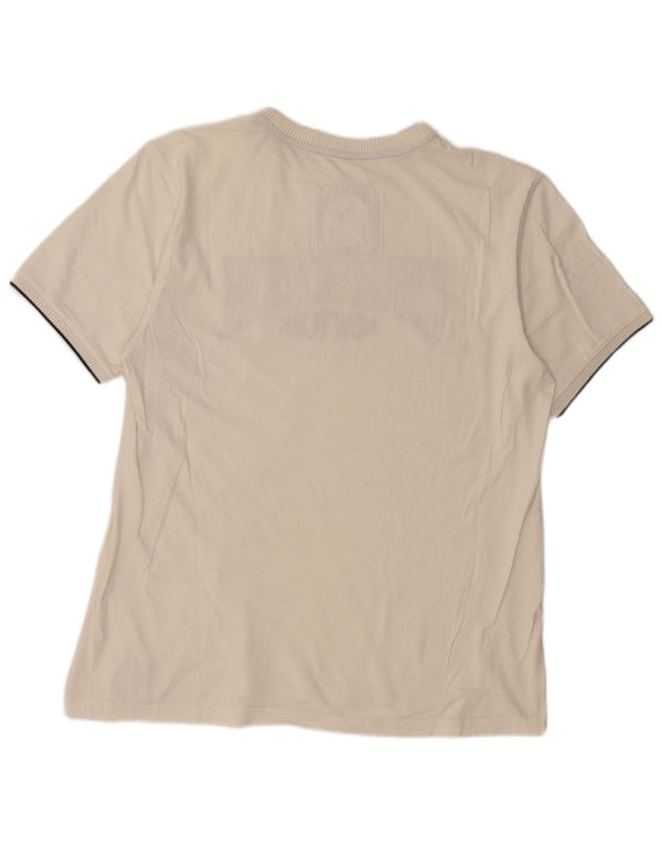 Champion Camiseta gráfica para mujer UK 40 XL Blanco