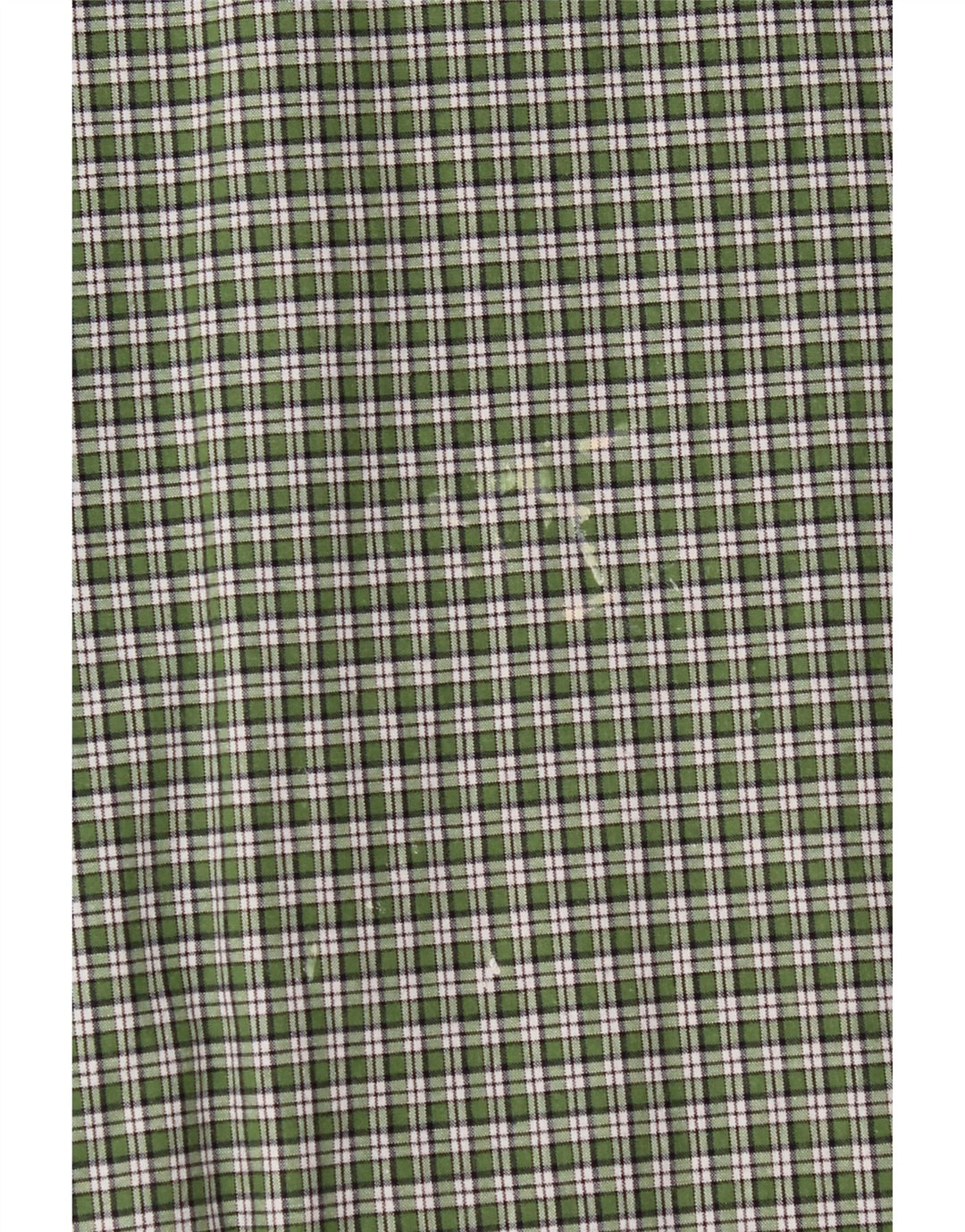 Wrangler Camisa De Manga Corta Hombre XL Algodón A Cuadros Verde
