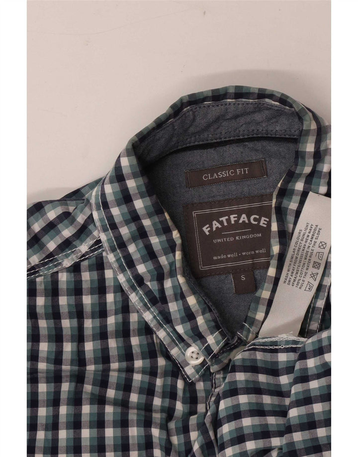 Camisa de corte clásico para hombre de Fat Face Small de algodón a cuadros multicolor