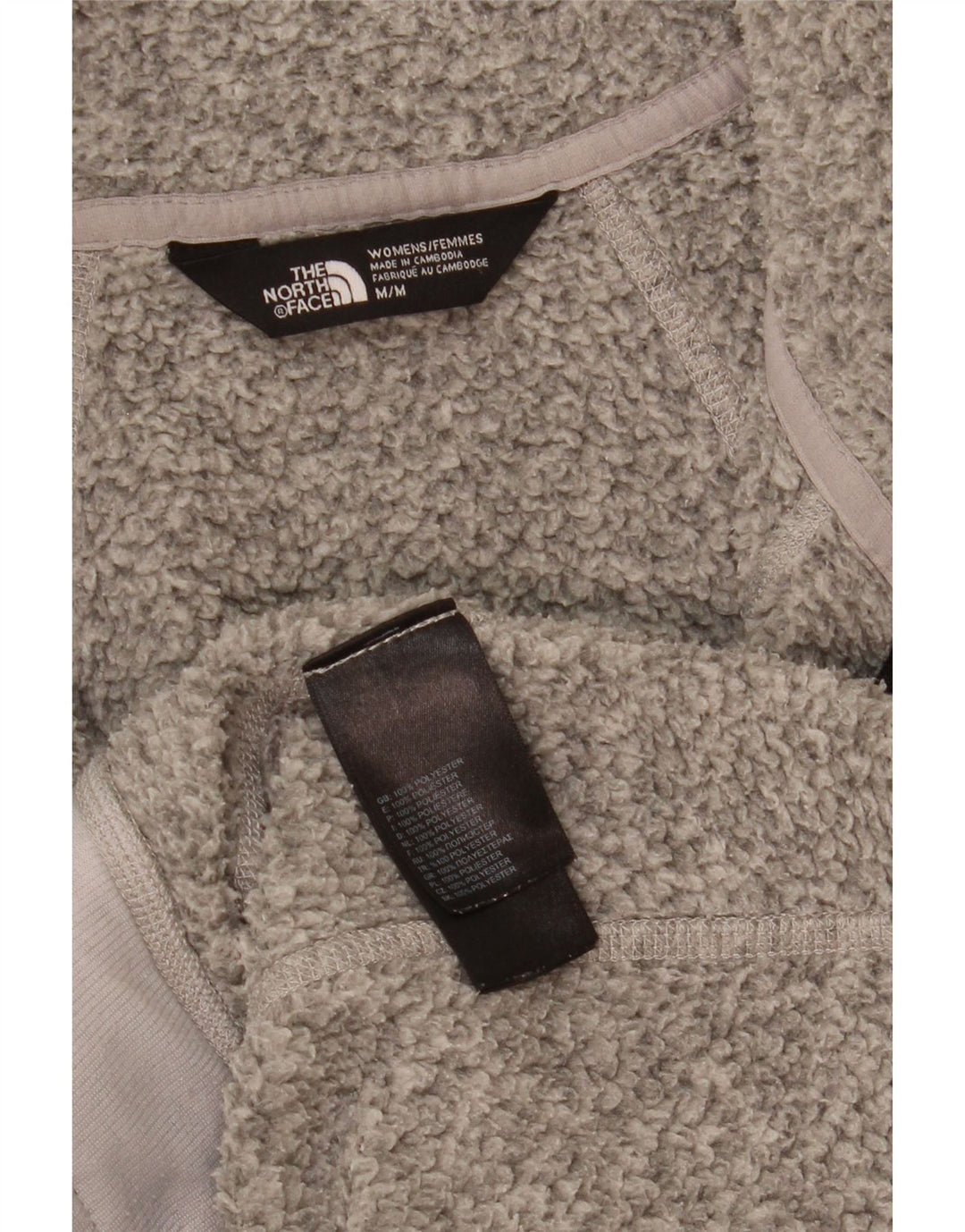 The North Face Chaqueta superior de chándal para mujer Reino Unido 12 Gris medio moteado