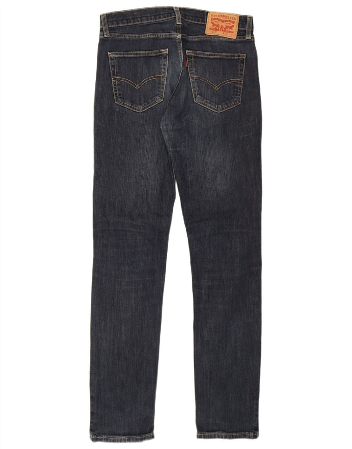 Levi's Hombre 511 Slim Jeans W32 L34 Algodón Azul Marino