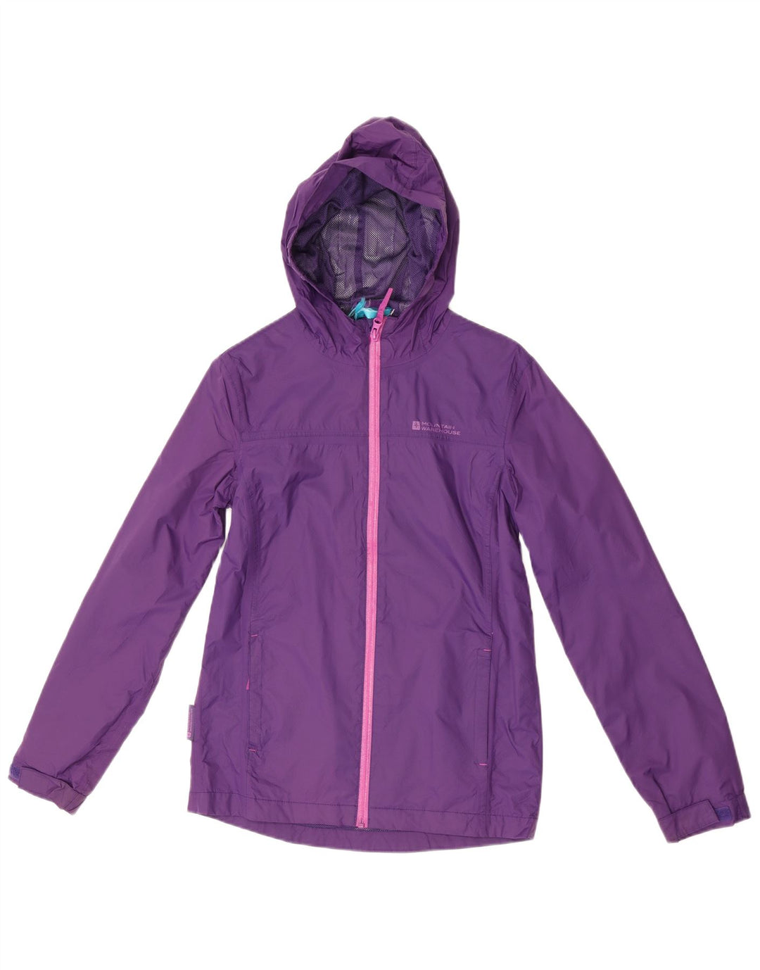 Chaqueta impermeable con capucha para mujer Mountain Warehouse UK 40 Small Poliéster morado