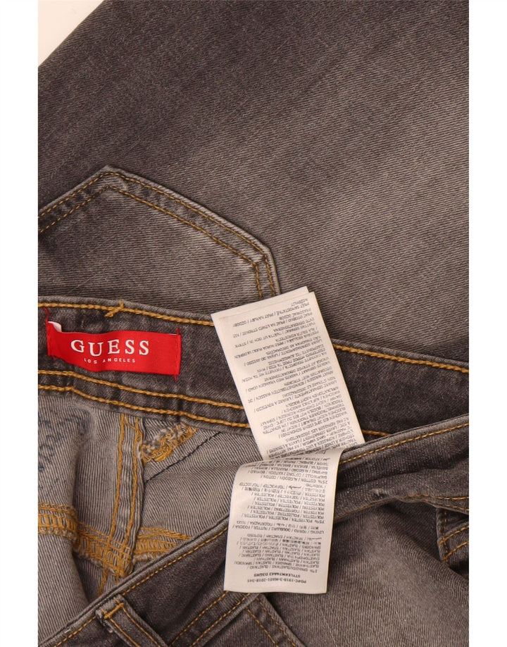 Guess Vaqueros Slim Hombre W33 L32 Algodón Gris