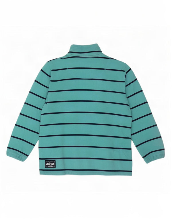 Crew Clothing - Sudadera con cuello y cremallera para mujer, talla 40, talla grande, color azul