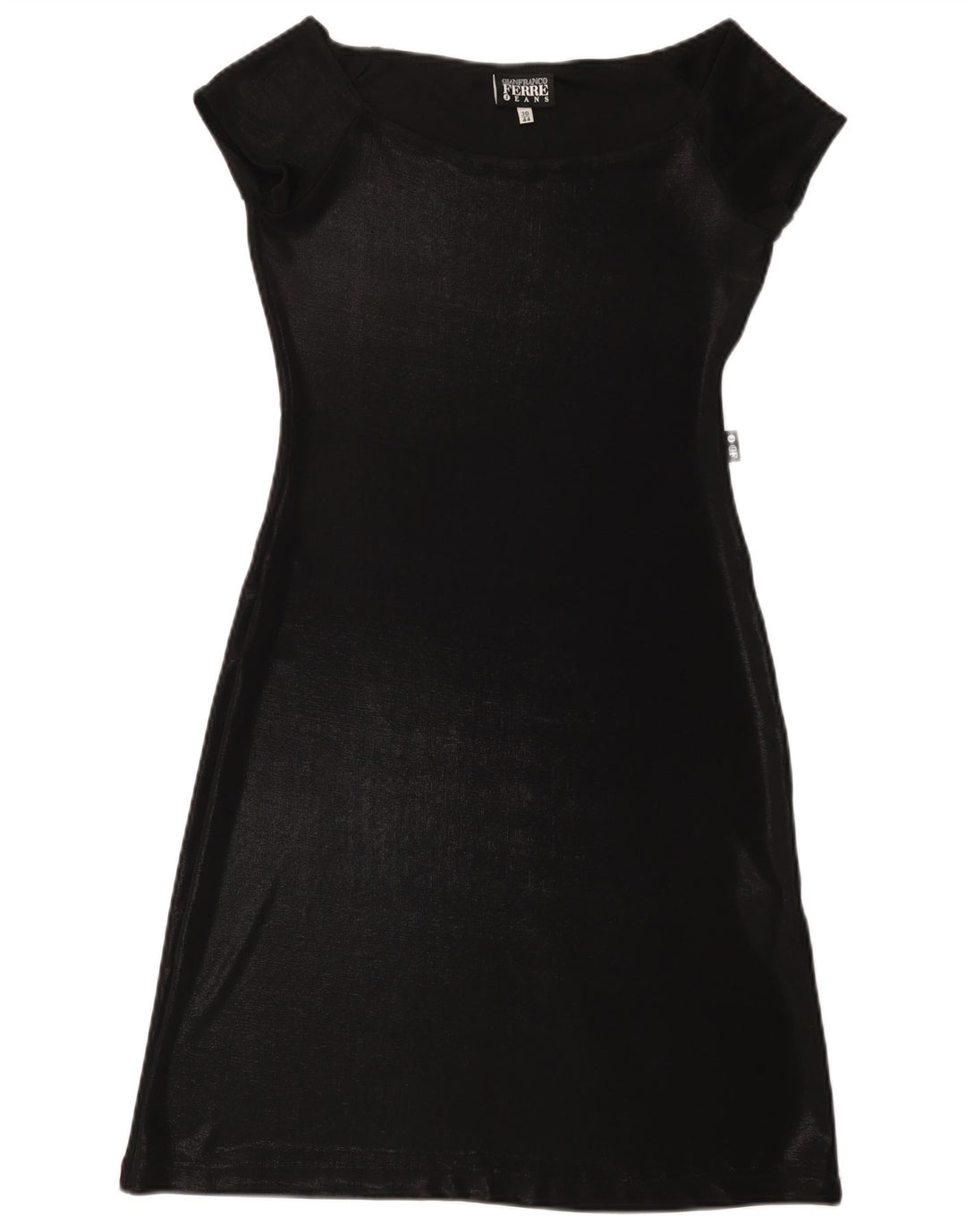 Gianfranco Ferre Vestido tubo para mujer IT 44 Poliéster negro mediano