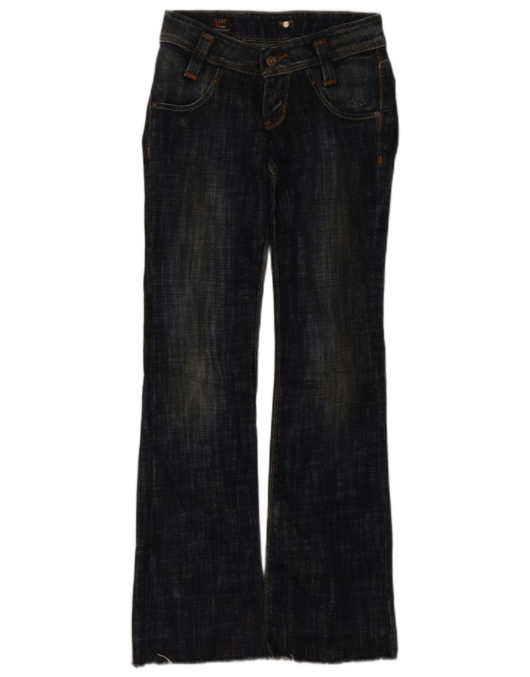 Vaqueros Lee Leola Bootcut para mujer W26 L33 Algodón azul marino