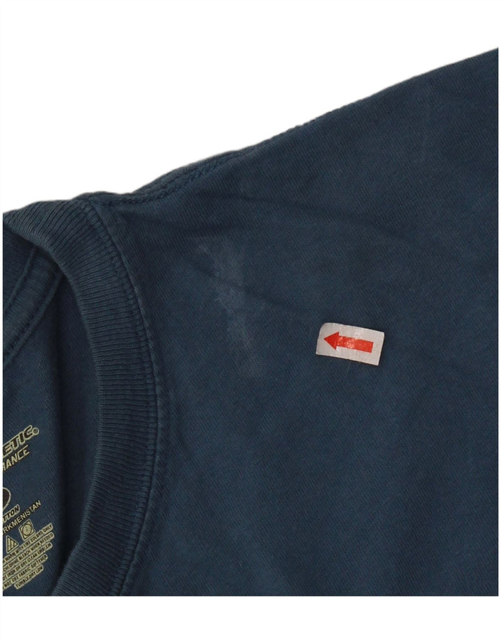 Russell Athletic - Camiseta para hombre, talla grande, algodón azul