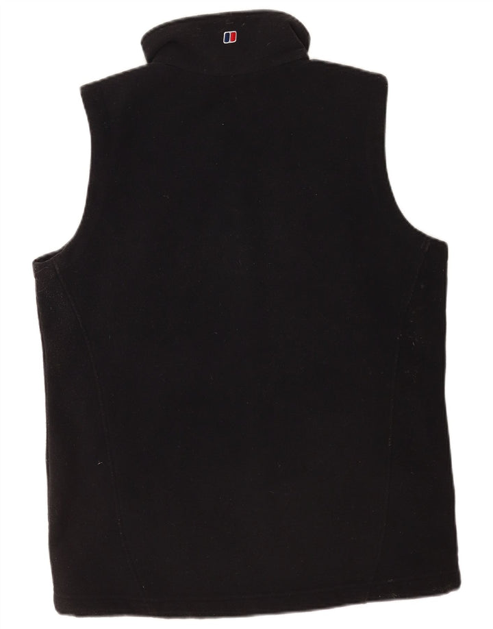 Berghaus Chaleco polar para mujer UK 44 Grande Poliéster negro