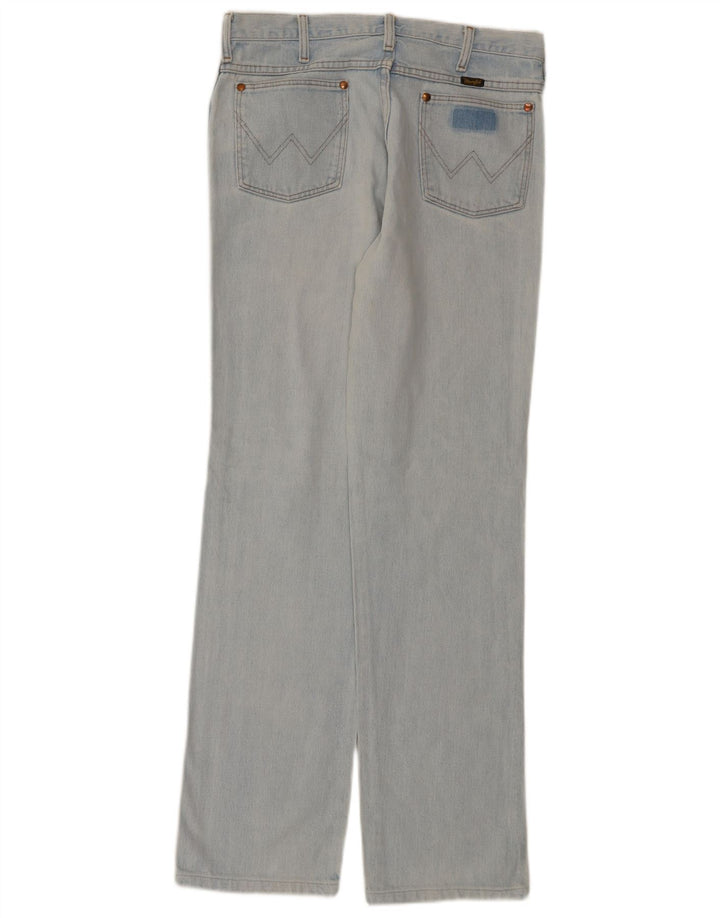 Wrangler Vaqueros rectos para hombre W33 L34 Algodón azul