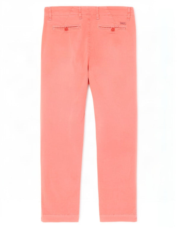 Gant Pantalón chino corto para mujer EU 36 Small W30 L26 Algodón rosa