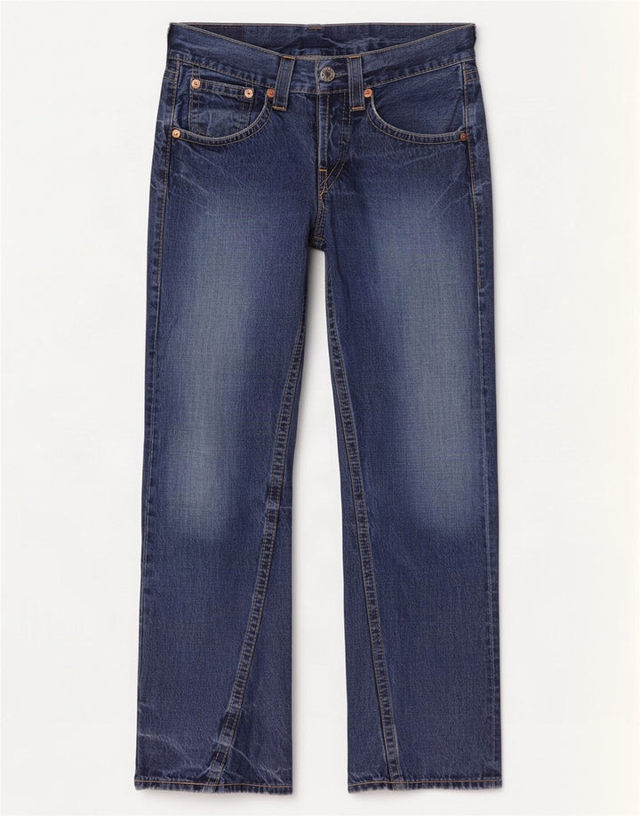 Levi's Hombre 907 Vaqueros Bootcut W30 L34 Algodón Azul