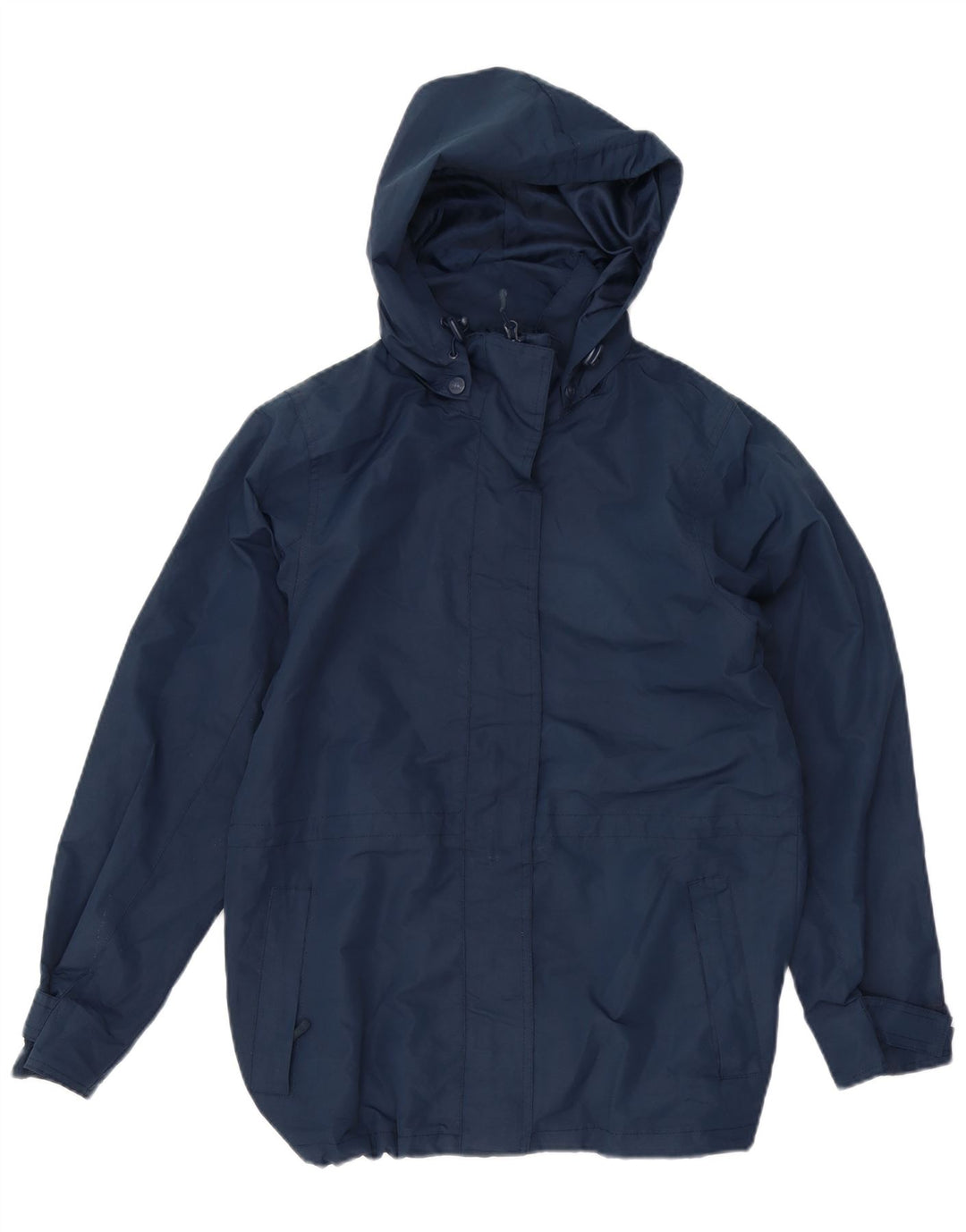Chaqueta impermeable con capucha para mujer Mountain Warehouse UK 40 Small Azul marino