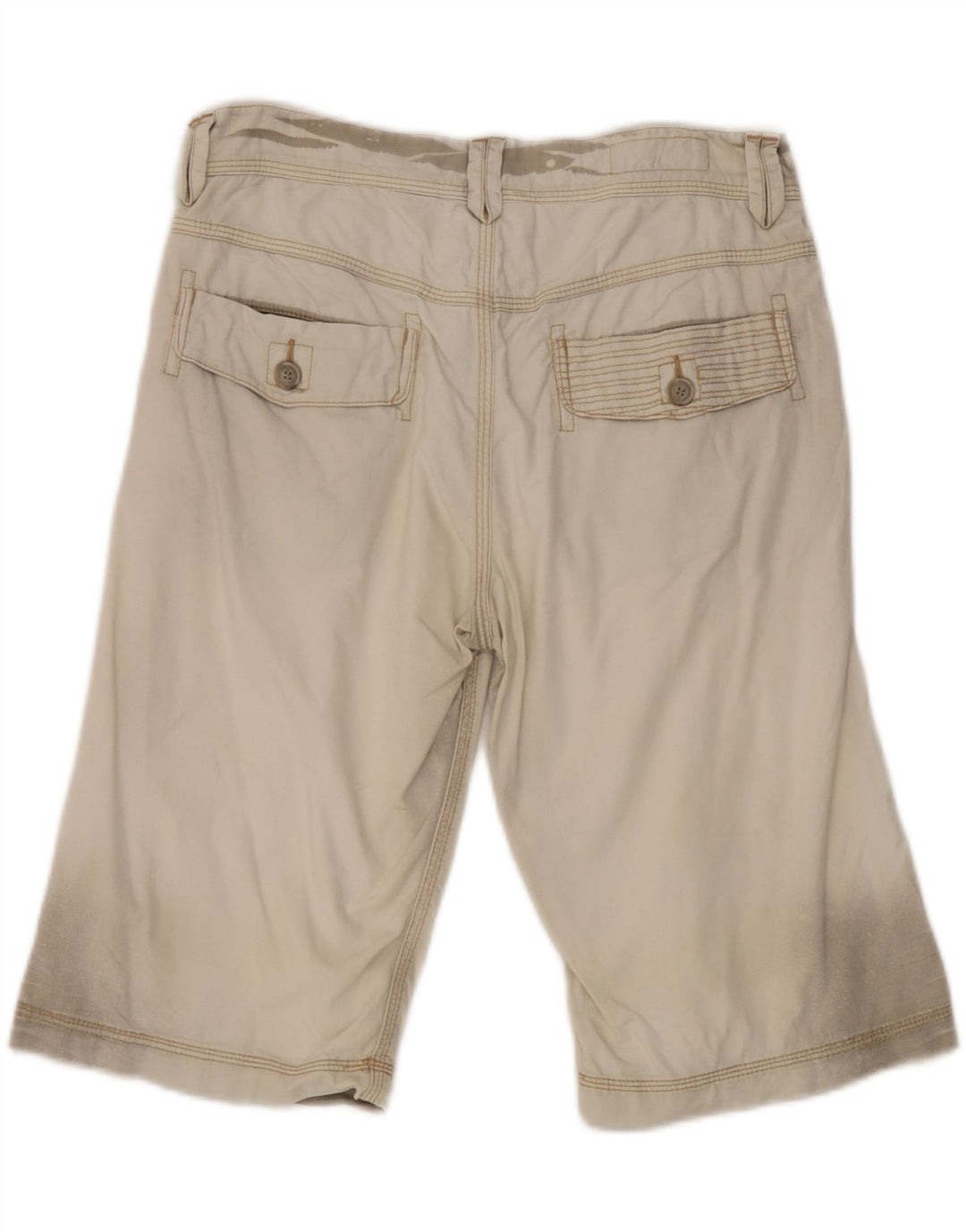 Bermudas Marlboro Classics para hombre W31 Algodón beige medio