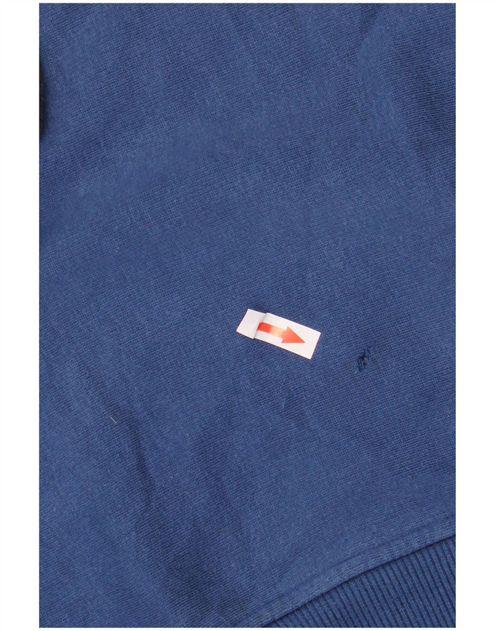 Adidas Sudadera con gráfico para niños 13-14 años Algodón Color Block Azul