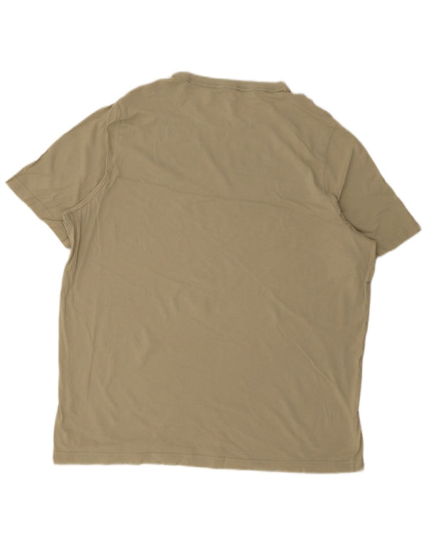 Puma Mens Graphic T-Shirt Top 2XL Khaki