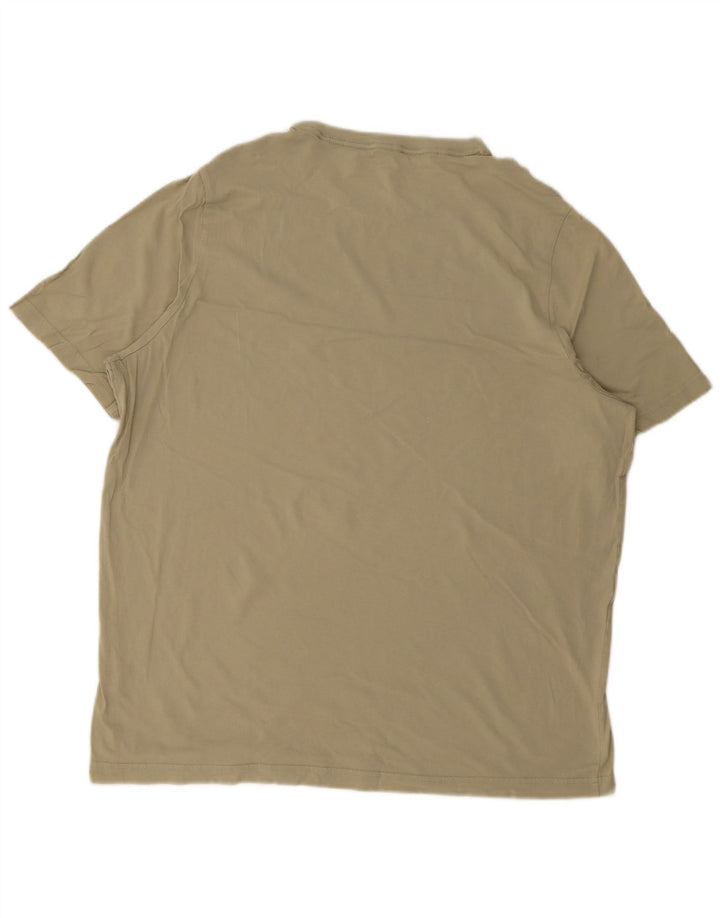 Puma Camiseta gráfica para hombre Top 2XL Caqui
