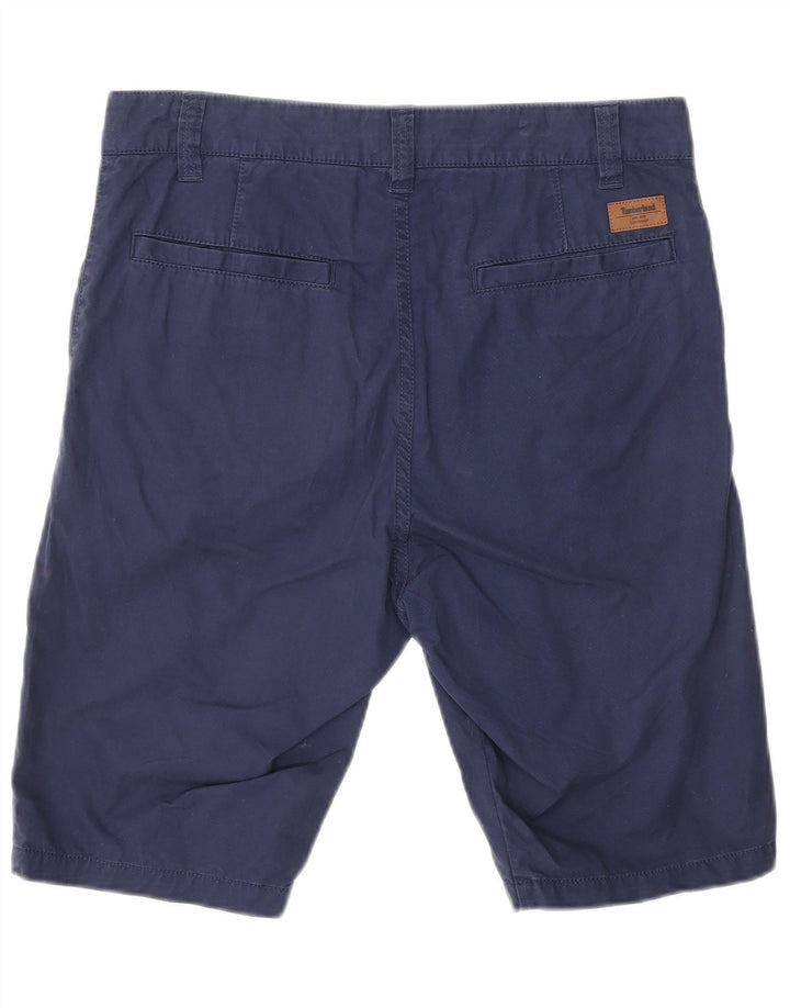 TIMBERLAND Pantalones cortos chinos para niño 15-16 años W30 Azul marino Algodón