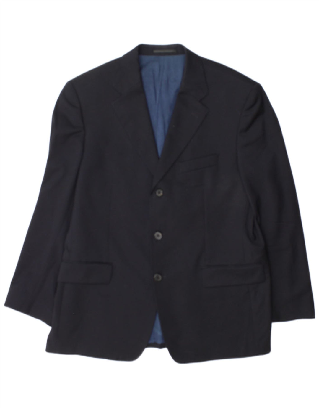 Hugo Boss Chaqueta tipo blazer de 3 botones para hombre UK 38 Azul marino mediano
