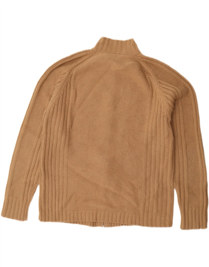 Ted Baker - Cárdigan para hombre, talla 5 XL, lana de cordero beige