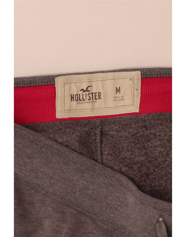 Hollister Pantalones De Chándal Gráficos Para Mujer UK 44 Gris Medio