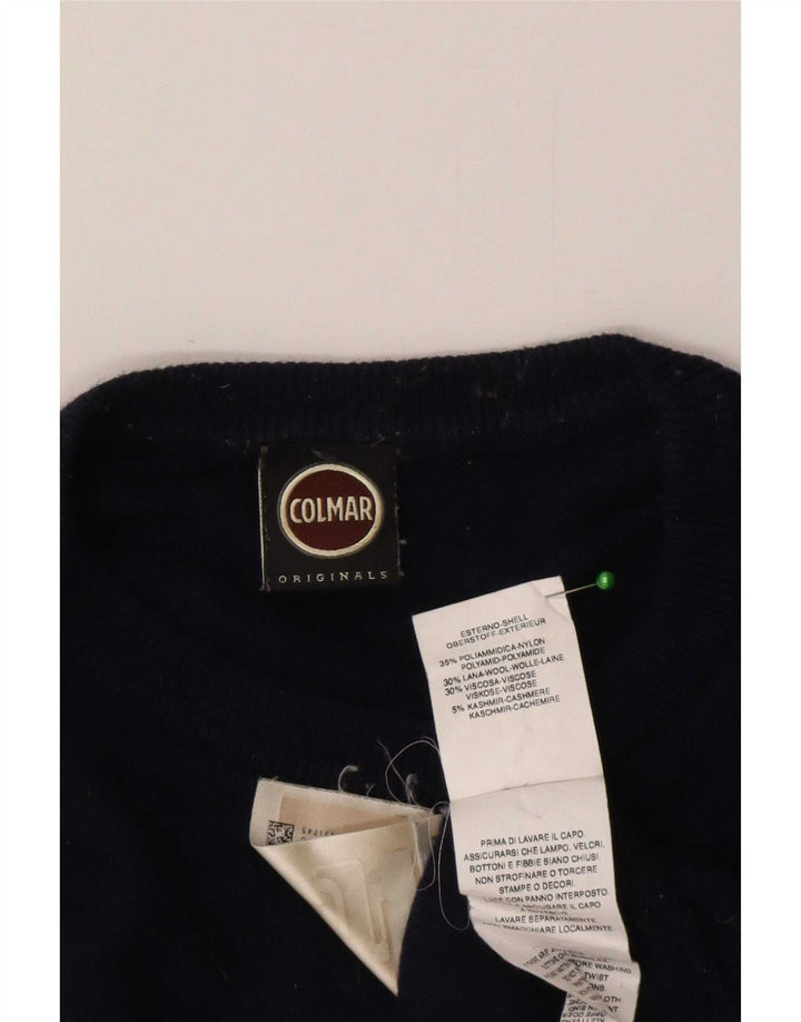 Colmar Jersey De Cuello Redondo Para Hombre Large Azul Marino Poliamida