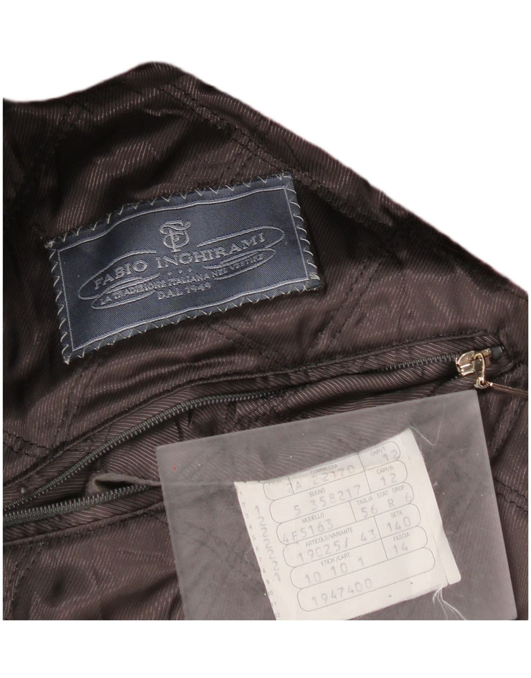 Fabio Inghirami Trenca para mujer IT 46 4XL Negro