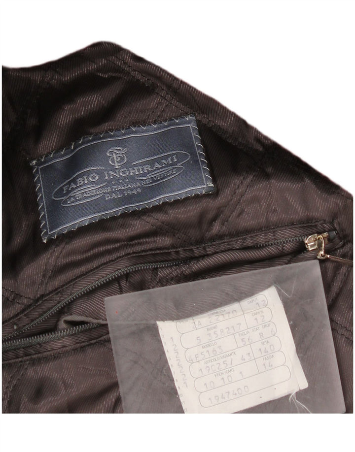 Fabio Inghirami Trenca para mujer IT 46 4XL Negro