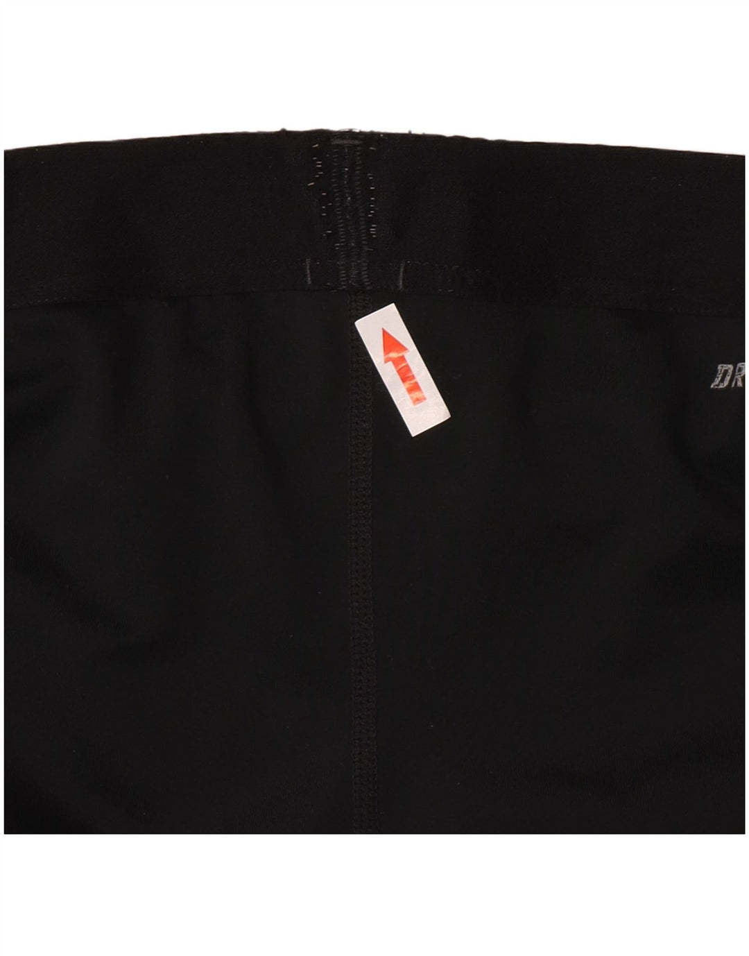 Nike - Leggings capri Dri Fit para mujer, talla 10, poliéster negro pequeño