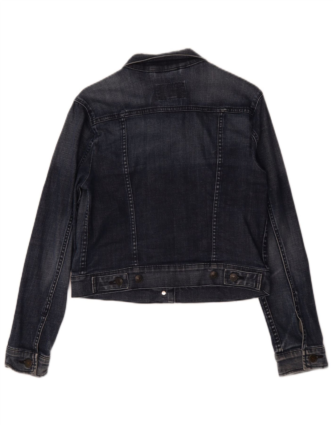 Levi's Chaqueta vaquera corta para mujer Reino Unido 12 Algodón azul marino mediano