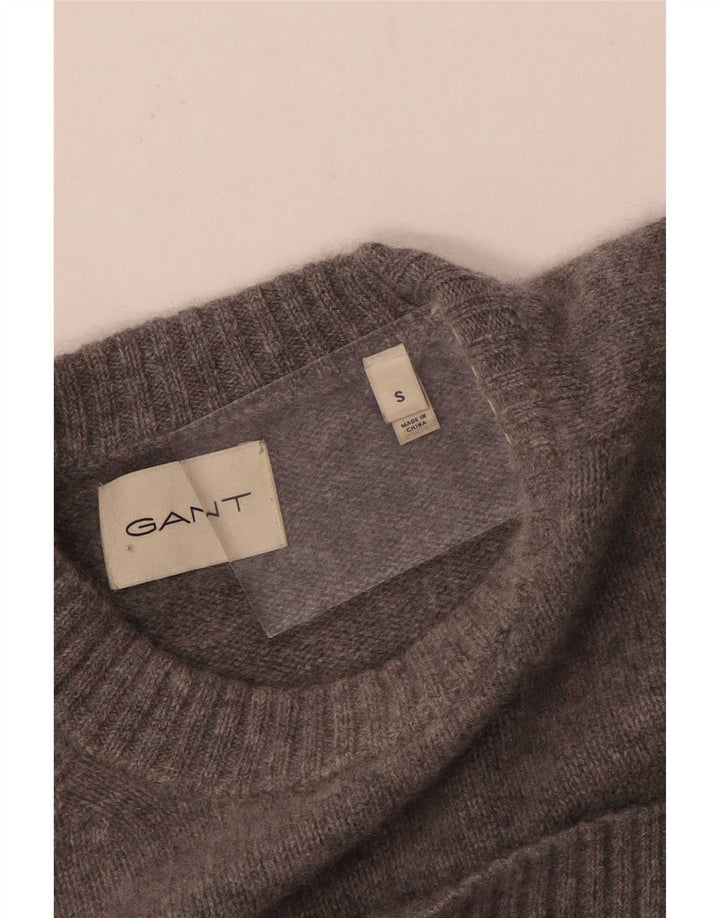 Gant Suéter De Cuello Redondo Para Hombre Pequeño Gris