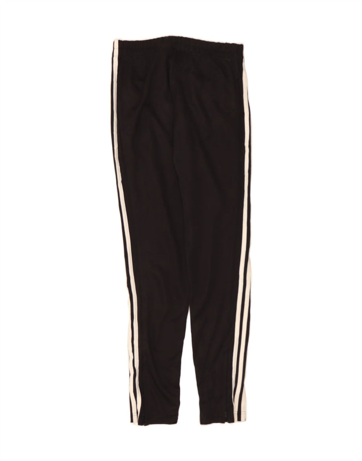 ADIDAS Womens Tracksuit Trousers UK 8/10 Small Black Polyester Vintage Adidas and Second-Hand Adidas from Messina Hembry 