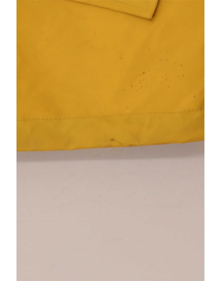 Roberta di Camerino Chaqueta impermeable para hombre UK 38 Medium Amarillo PVC