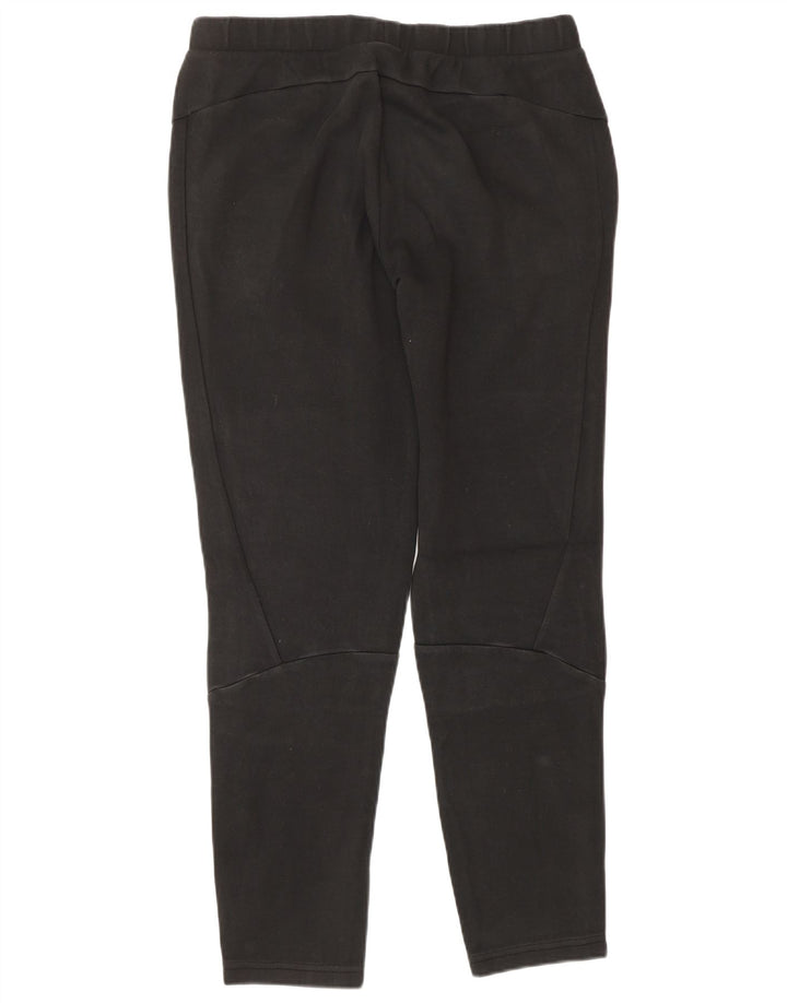 Pantalones de chándal PUMA para hombre, algodón negro mediano