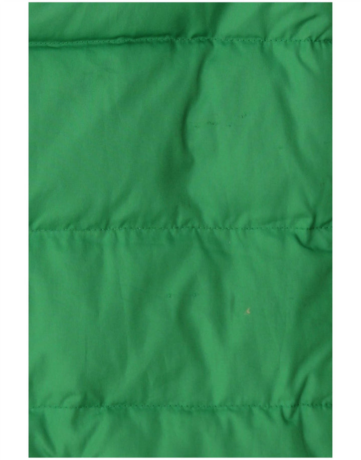 American Eagle Outfitters Chaleco acolchado para mujer ES 40 Pequeño Poliéster verde