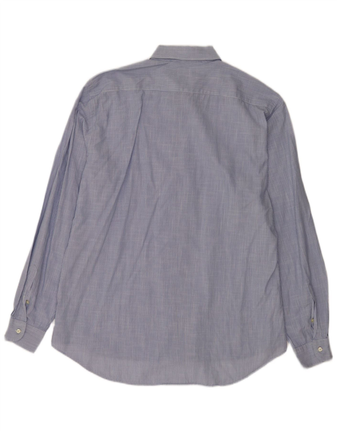 Camisa Etro Hombre Talla 43 Algodón Rayas Azul Grande