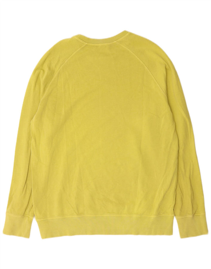 Liu Jo Hombre Sudadera Jumper XL Amarillo Algodón