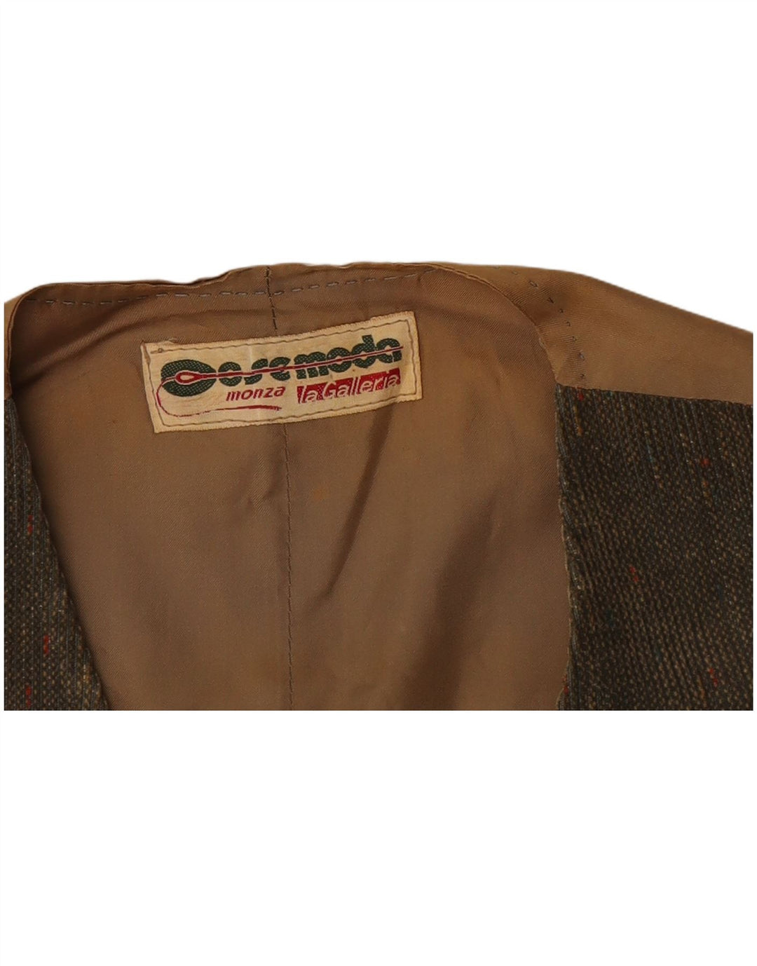 Chaleco Monza Hombre Pequeño Caqui Moteado