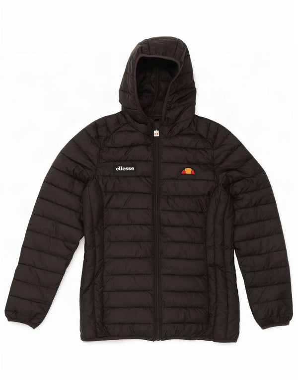 Chaqueta acolchada con capucha para mujer Ellesse UK 44 Grande Poliéster negro