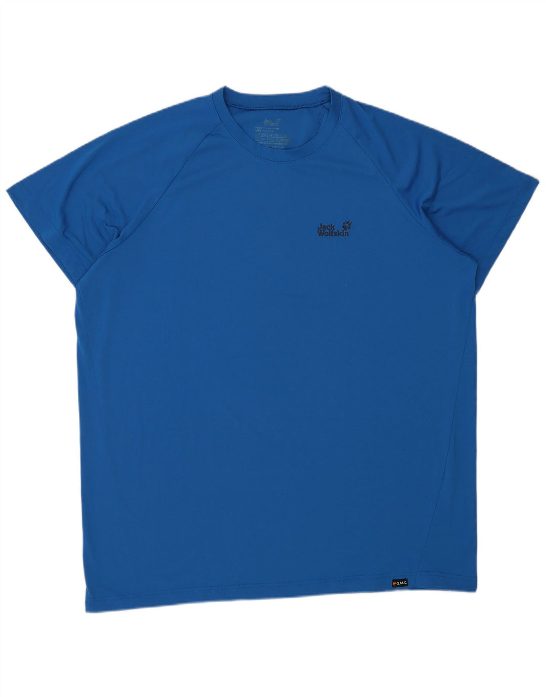 Jack Wolfskin Camiseta para hombre Top UK 46 2XL Azul Poliéster