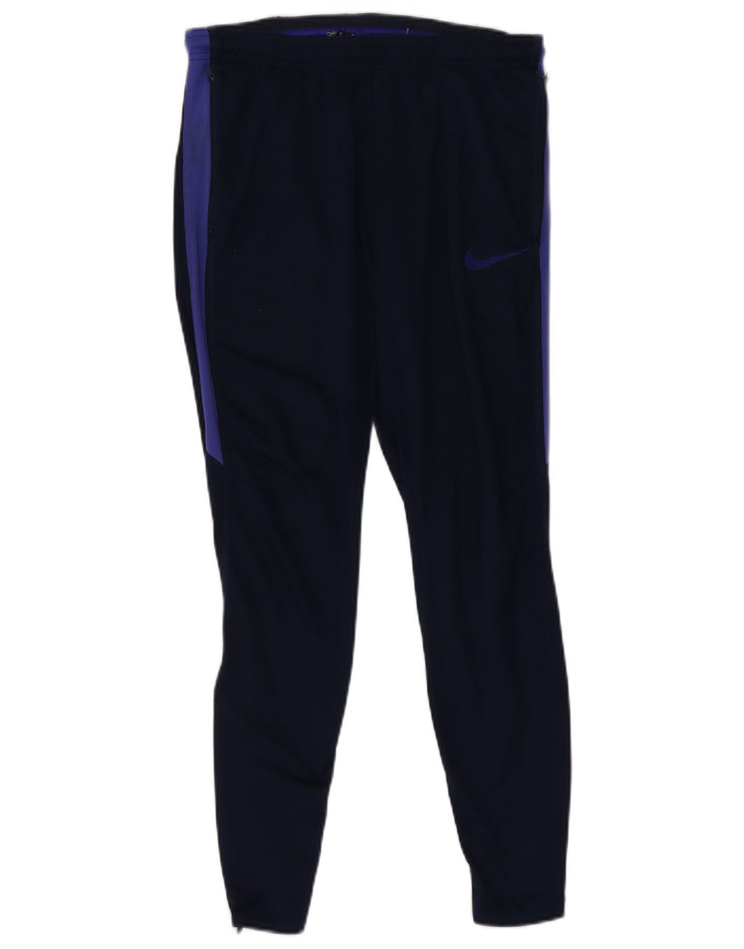 Pantalones De Chándal Nike Dri Fit Para Hombre Poliéster Color Block Azul Marino Medio