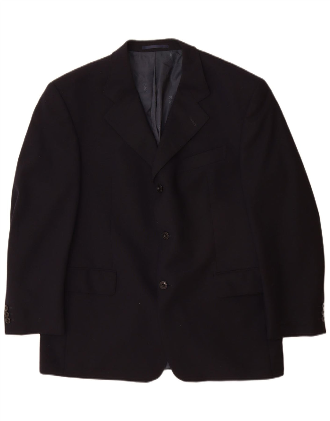 Cerruti 1881 Chaqueta tipo blazer de 3 botones para hombre UK 40 Large Lana virgen azul marino