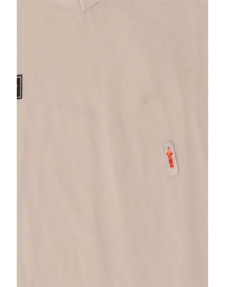 Lotto Hombre Camiseta Sin Mangas Medium White