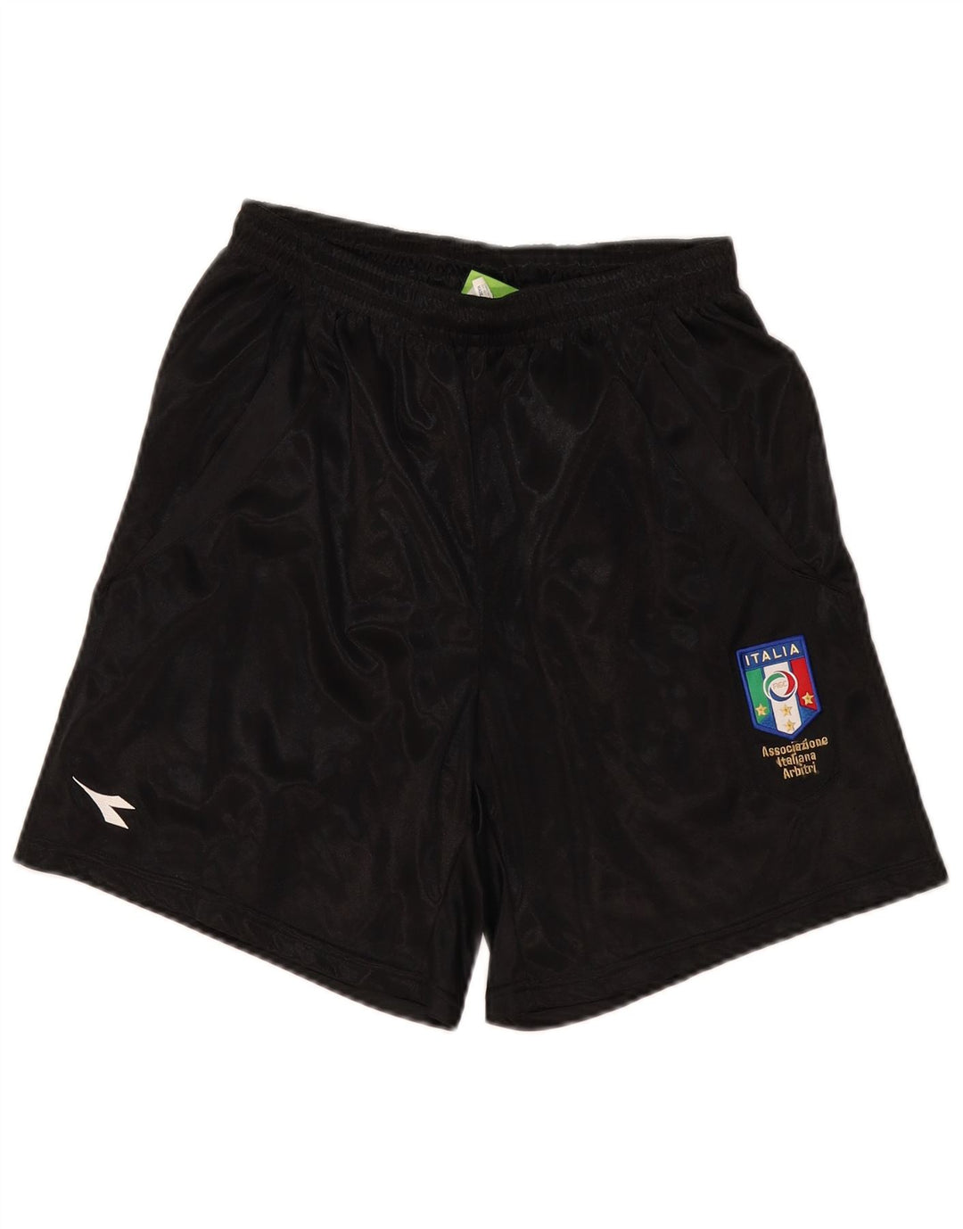 Diadora Hombre Italia Sport Shorts Medium Negro Poliéster