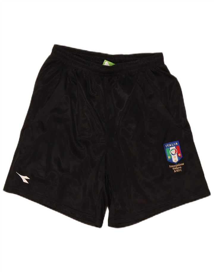 Diadora Hombre Italia Sport Shorts Medium Negro Poliéster