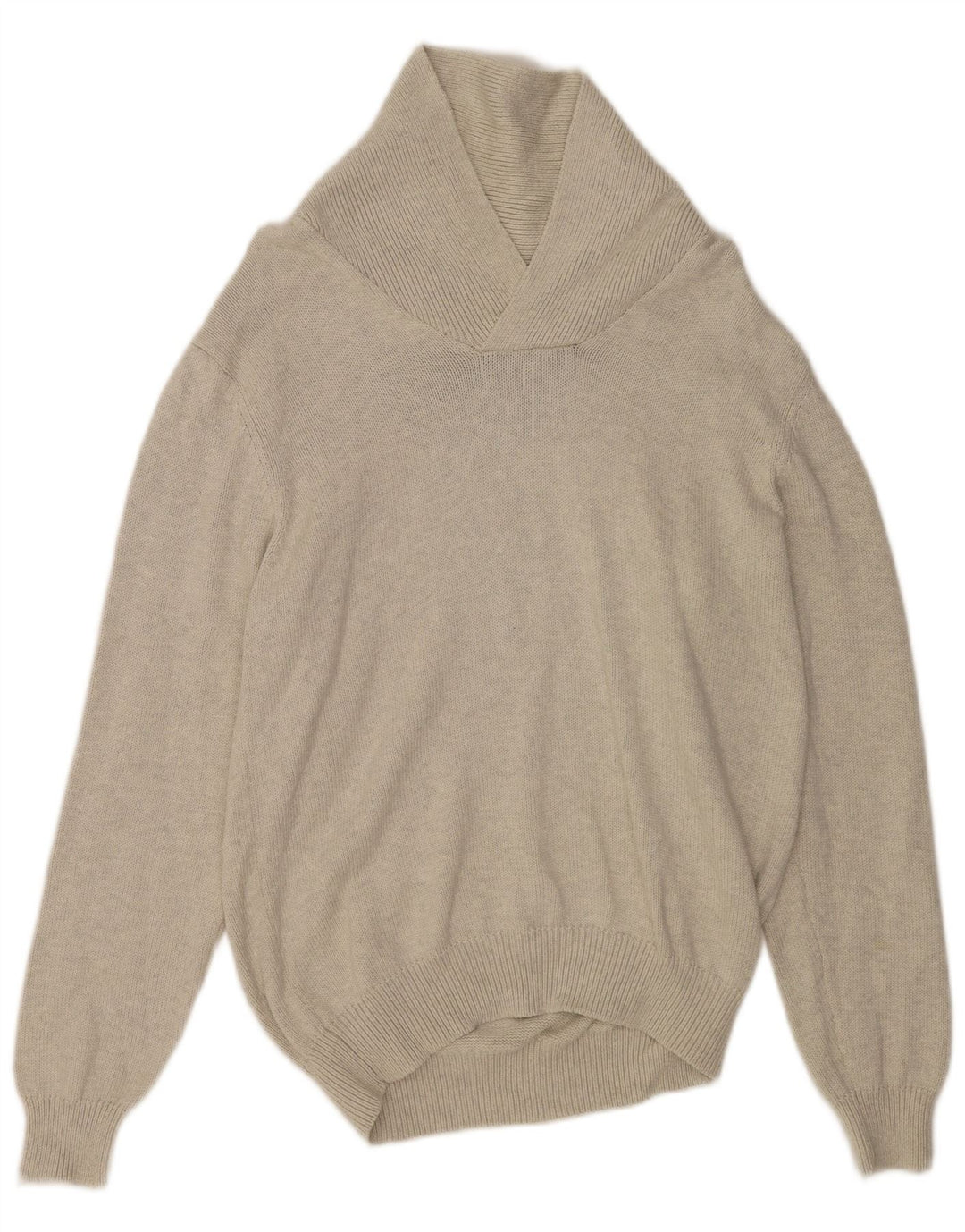 MARKS & SPENCER Suéter tipo jersey con cuello chal para hombre UK 41/43 Grande Gris