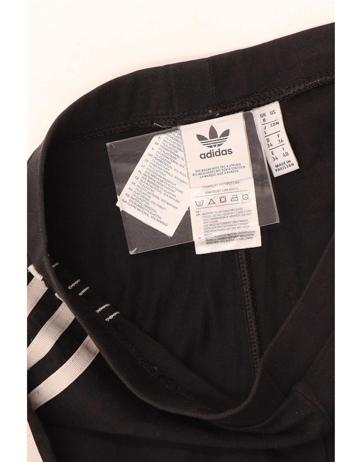 Adidas Leggings para mujer Reino Unido 8 Pequeño Algodón Negro