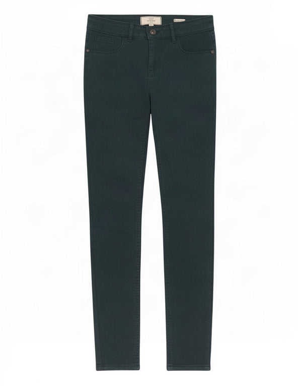 Vaqueros Jegging para mujer Fat Face UK 8 Small W27 L29 Algodón verde