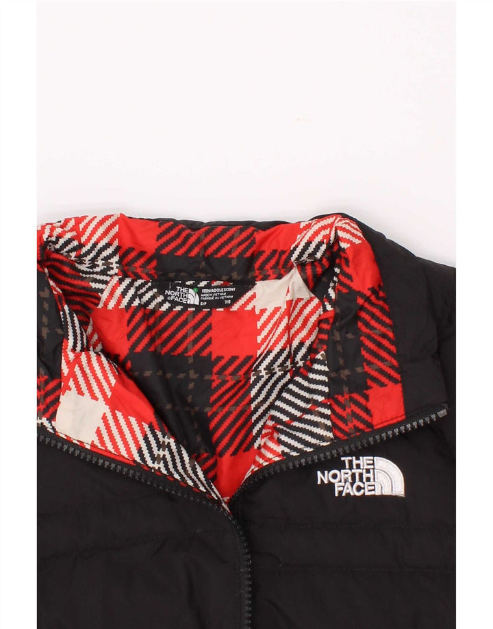The North Face Chaqueta Acolchada Niño 7-8 Años Small Negro Poliéster