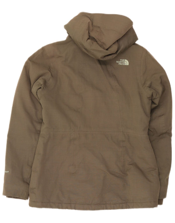 The North Face Chaqueta cortavientos extragrande con capucha para mujer UK 10 Small Khaki